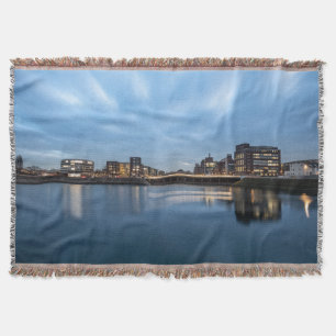 Duisburg Germany Throw Blanket