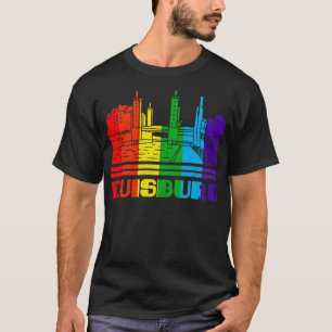 Duisburg Pride Duisburg LGBT Gift LGBTQ Supporter T-Shirt