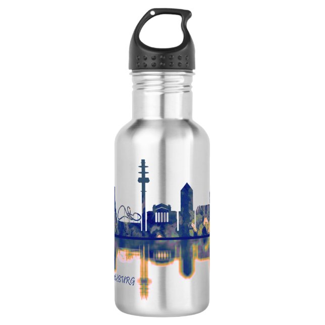 Duisburg Skyline 710 Ml Water Bottle (Front)