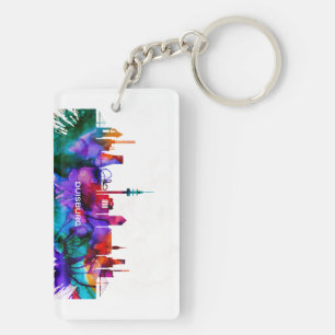Duisburg Skyline Key Ring