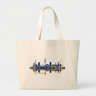 Duisburg Skyline Large Tote Bag
