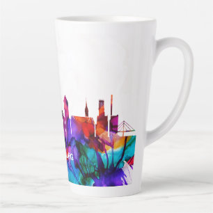 Duisburg Skyline Latte Mug