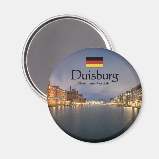 Duisburg Souvenir Magnet (Front/Back)