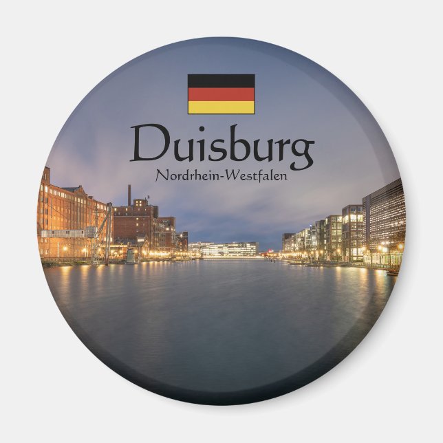 Duisburg Souvenir Magnet (Front)