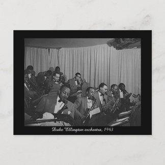 Duke Ellington orchestra, 1943 Postcard