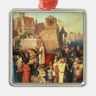 Duke Leopold the Glorious  enters Vienna Metal Tree Decoration