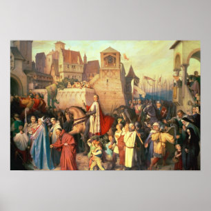 Duke Leopold the Glorious enters Vienna Poster