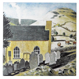 Duke of Herefords Knob & Baptist Chapel Ceramic Tile