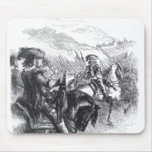 Duke of Monmouth Advancing on Taunton Mouse Pad