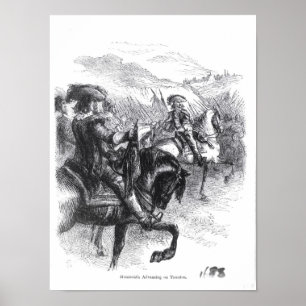 Duke of Monmouth Advancing on Taunton Poster