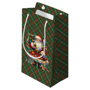 Duke of Rothesay Scottish Tartan Christmas  Small Gift Bag