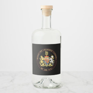 Duke of Sussex No. 48 Liquor Bottle Label
