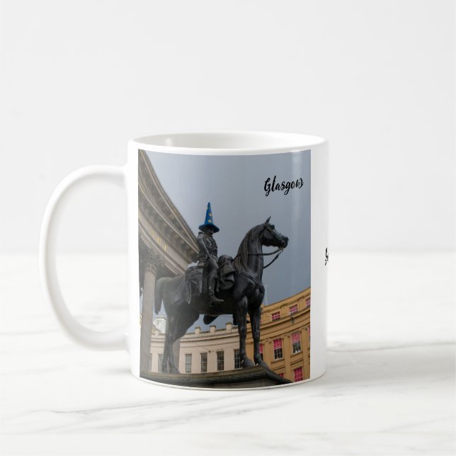 Duke of Wellington Statue, Glasgow Mug (Left)