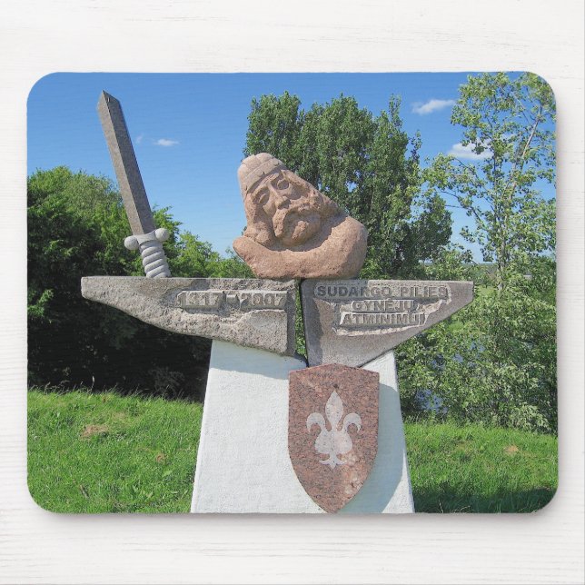 Duke Sudargas Castle Mounds– LITHUANIA --- Mouse Pad (Front)