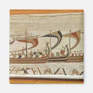 Duke William and his fleet cross the Channel Magnet