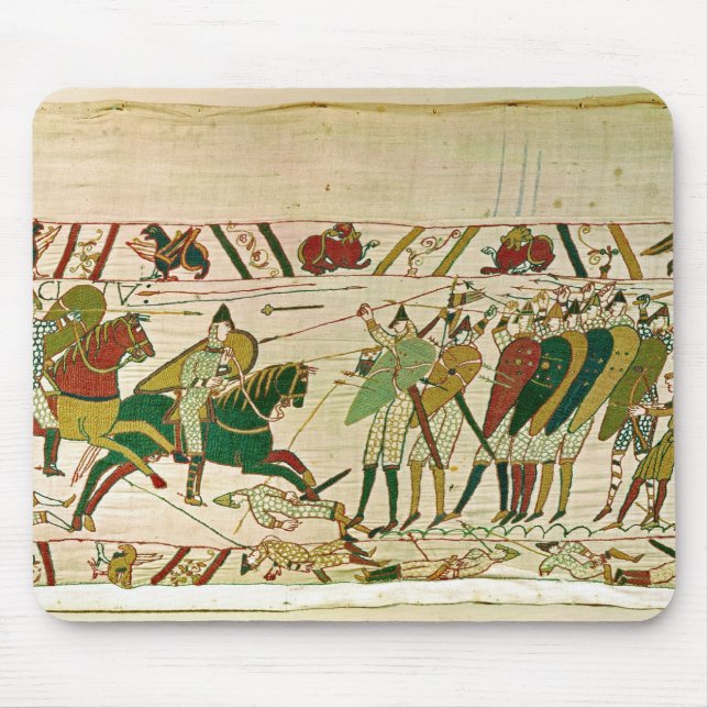 Duke William Exhorts his Troops Mouse Pad (Front)