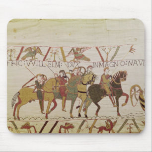 Duke William  Preparing to Sail to Pevensey Mouse Pad