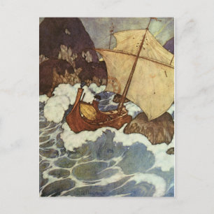 Dulac's Arabian Nights Postcard