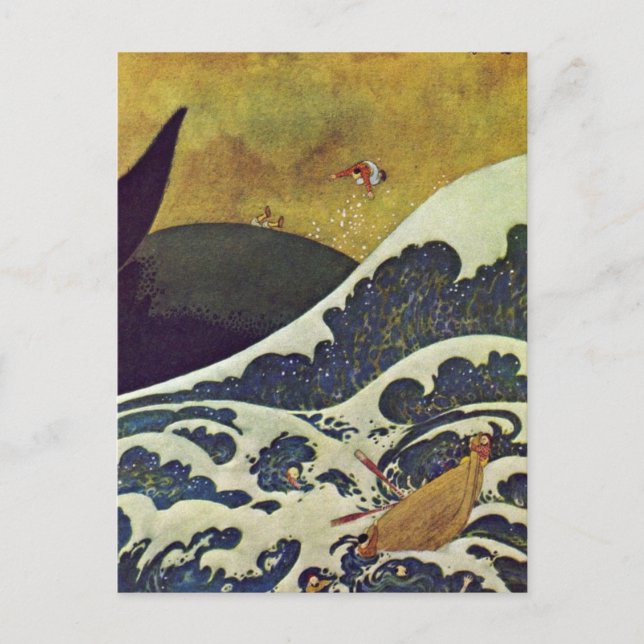 Dulac's Sindbad the Sailor 1907 Postcard (Front)