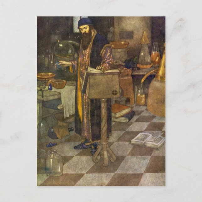 Dulac's The Tempest Postcard (Front)