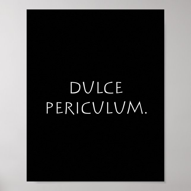 Dulce periculum poster (Front)