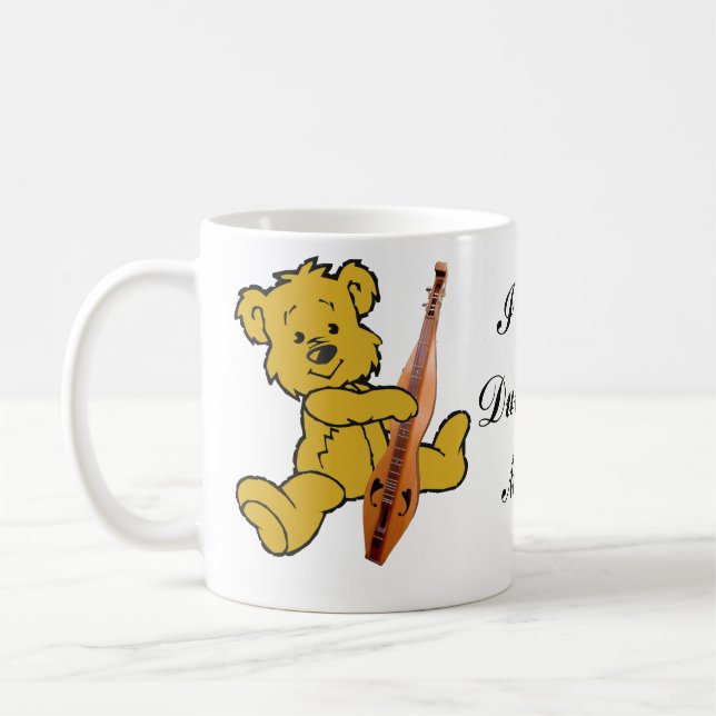 DULCIMER BEAR-MUG COFFEE MUG (Left)