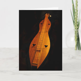 Dulcimer Blank Card