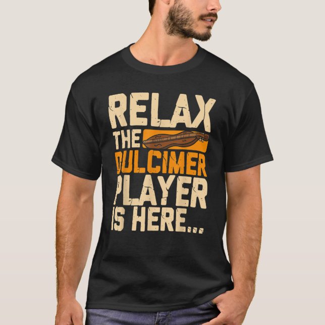 Dulcimer  Guitar  Dulcimer T-Shirt (Front)