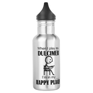 Dulcimer Happy Place 532 Ml Water Bottle