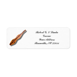 DULCIMER RETURN ADDRESS LABEL
