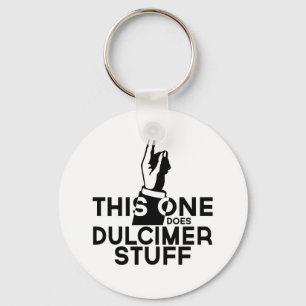 Dulcimer Stuff - Funny Dulcimer Music Key Ring