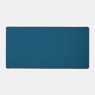Dull Blue,Dusky Blue,Faded Jade, Desk Mat
