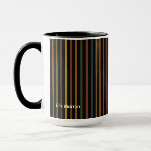 Dull Ribbon Stripes Mug