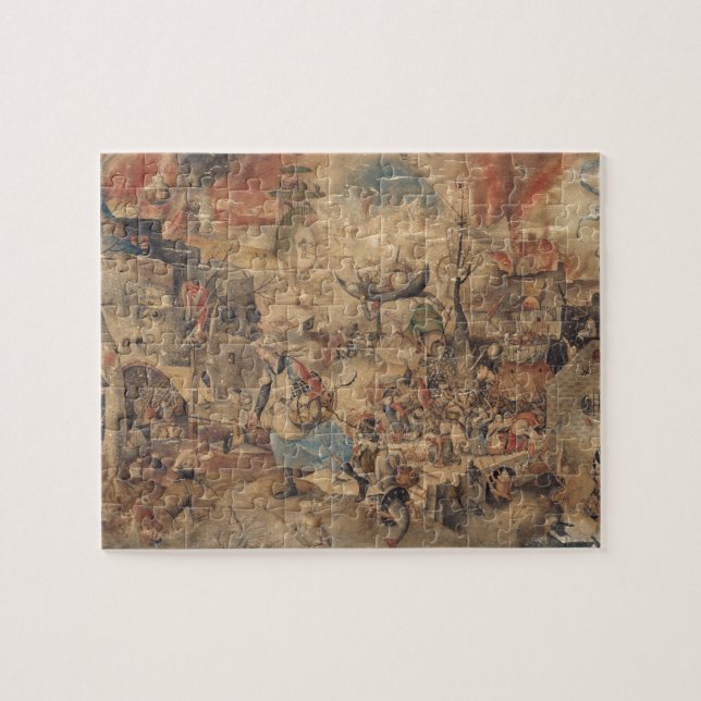Dulle Griet (Mad Meg) by Pieter Bruegel Jigsaw Puzzle (Horizontal)