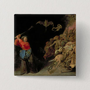 Dulle Griet raiding Hell 15 Cm Square Badge