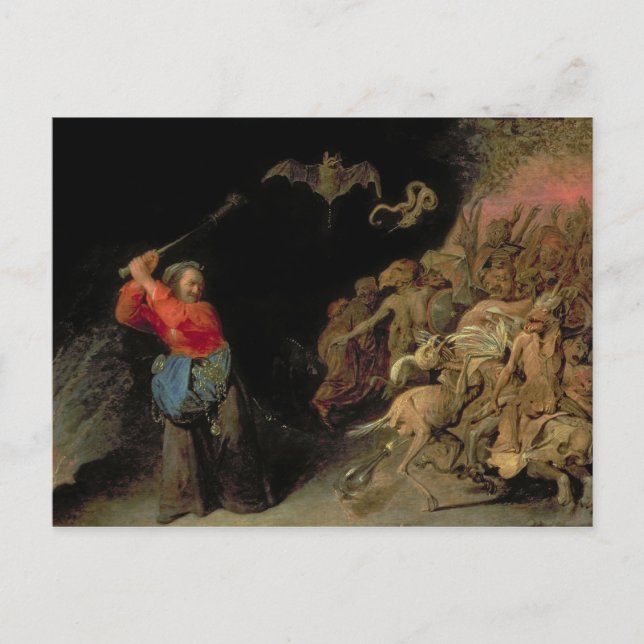 Dulle Griet  raiding Hell Postcard (Front)