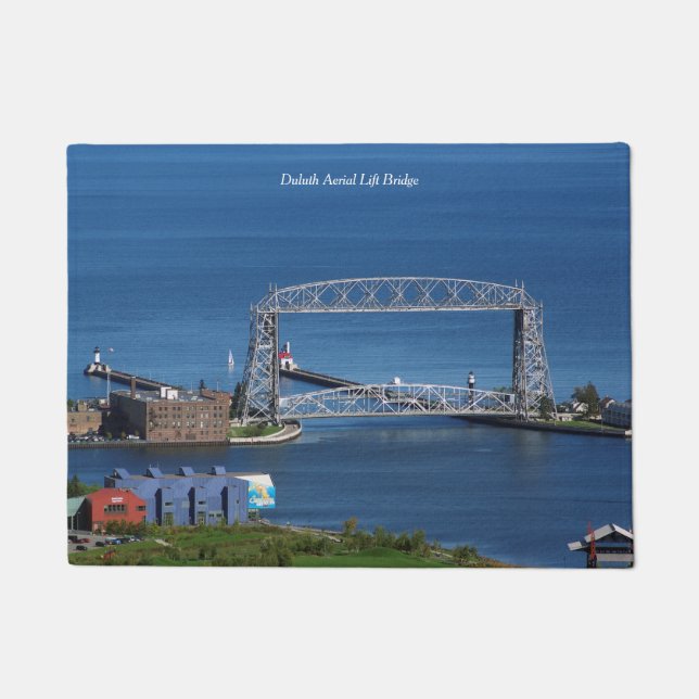 Duluth Aerial Lift Bridge door mat (Front)
