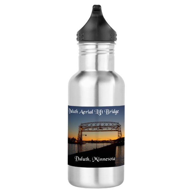 Duluth Aerial Lift Bridge water bottle (Right)