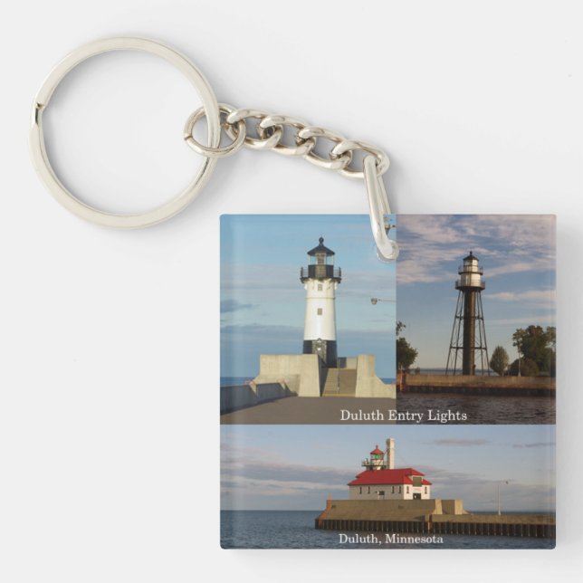 Duluth Entry Lights key chain (Front)