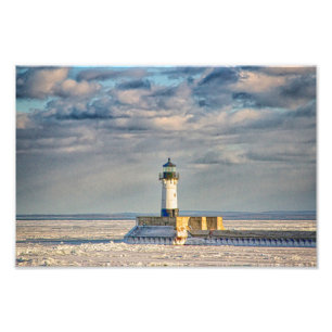 Duluth Harbor North Breakwater Lighthouse Photo Print
