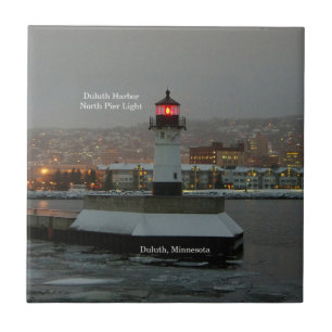 Duluth Harbour North Pier Light tile