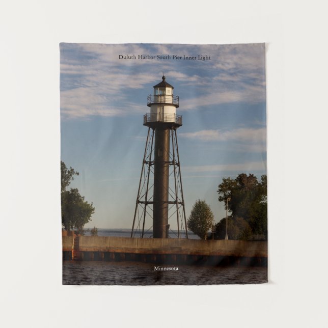 Duluth Harbour South Pier Inner Light tapestry (Front)
