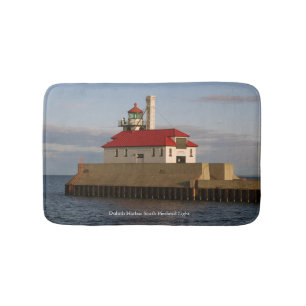 Duluth Harbour South Pierhead Light bathmat