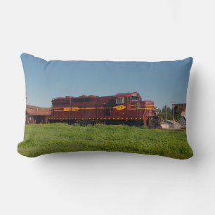 Duluth Mesabi Iron Range locomotive 312 Lumbar Cushion