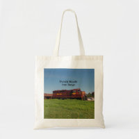 Duluth Mesabi Locomotive 316 tote bag