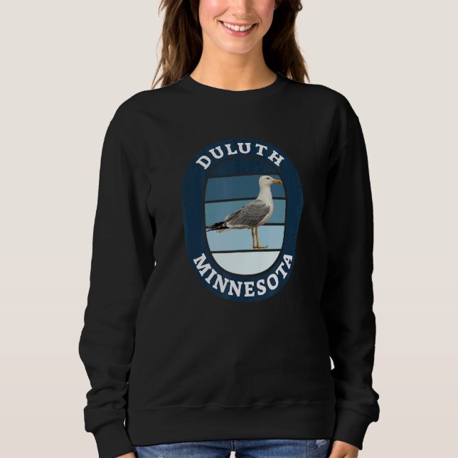 Duluth Minnesota Duluth Mn Seagull Sweatshirt (Front)