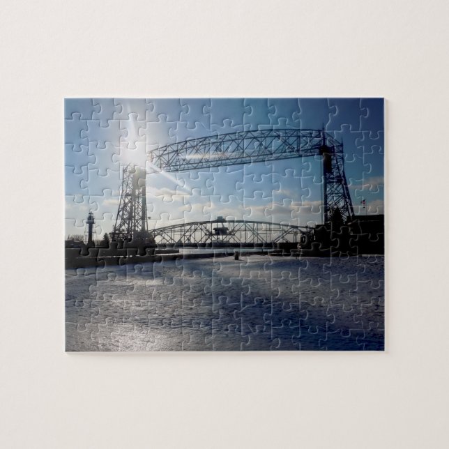Duluth Minnesota Lift Bridge Puzzle (Horizontal)