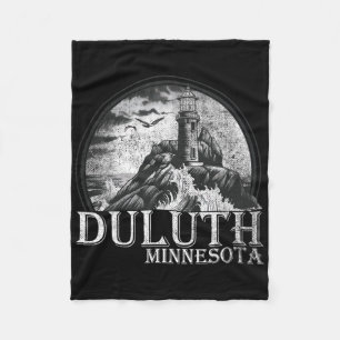 Duluth Minnesota Mn Outdoors  Fleece Blanket