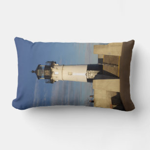 Duluth North Pier Light lumbar pillow