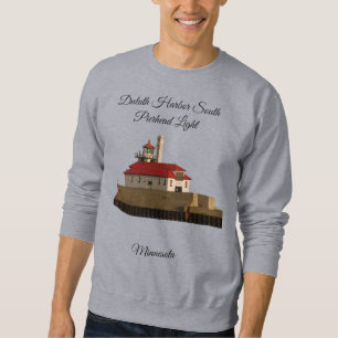 Duluth South Pierhead Light shirt black lettering